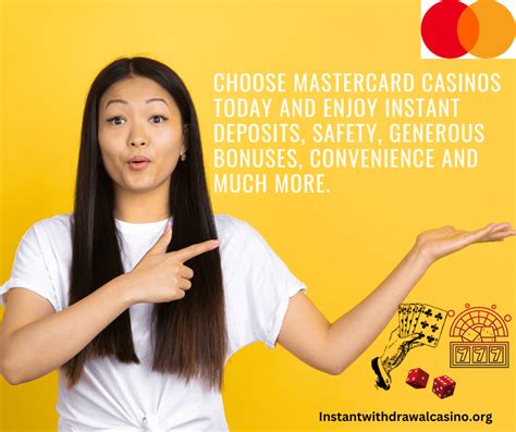 mastercard withdrawal casino